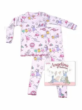 Angelina Ballerina Books to Bed Set