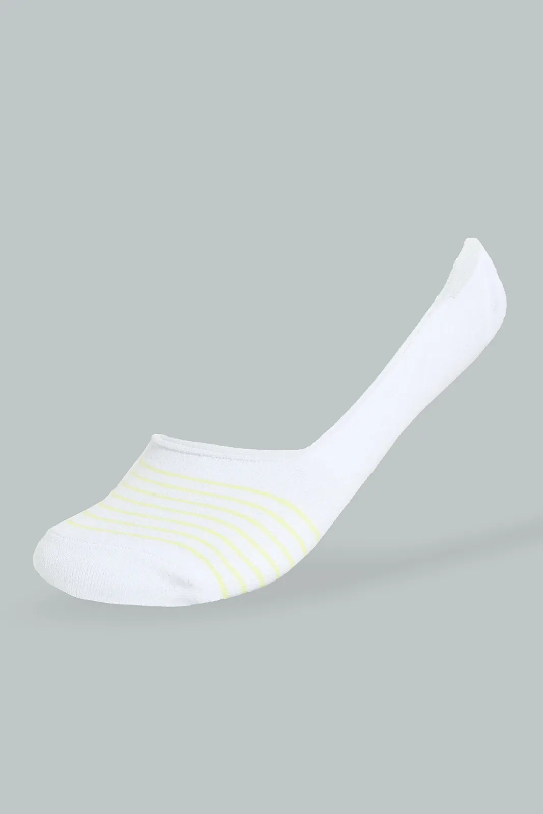 Assorted Striped Invisible Socks (Pack of 3)