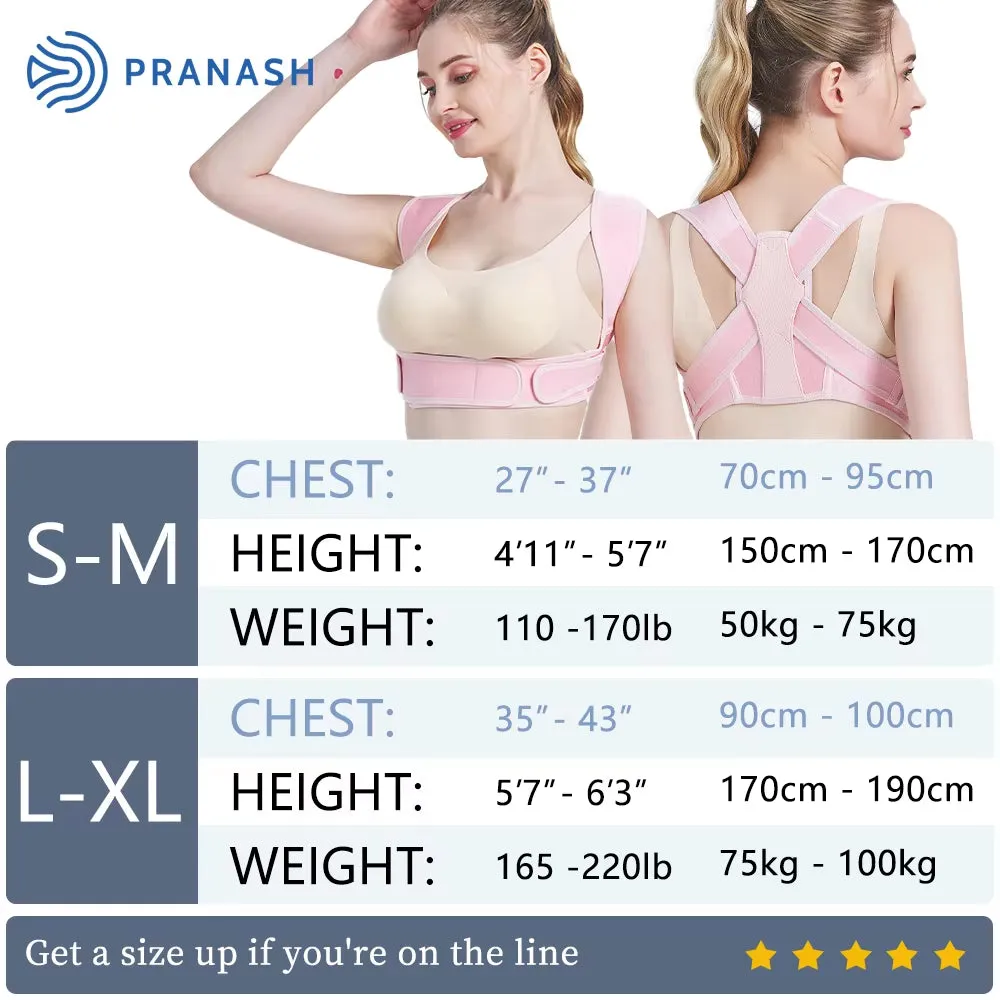 Back Posture Corrector Vest for Women, Adjustable Corset for Posture Alignment