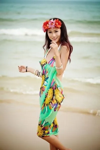 Beach Tunic Floral Cover Up