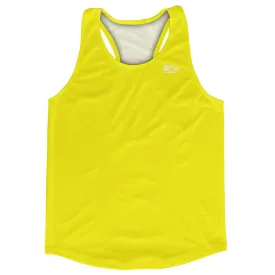 Blank Yellow Light Bright Light Canary Running Racerback Singlet Track Tops Made In USA