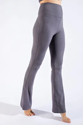 Butter Hi Waist Band Bell Bottom Pants