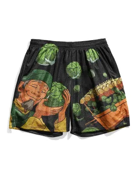 Cabbage Merchant Avatar Retro Shorts
