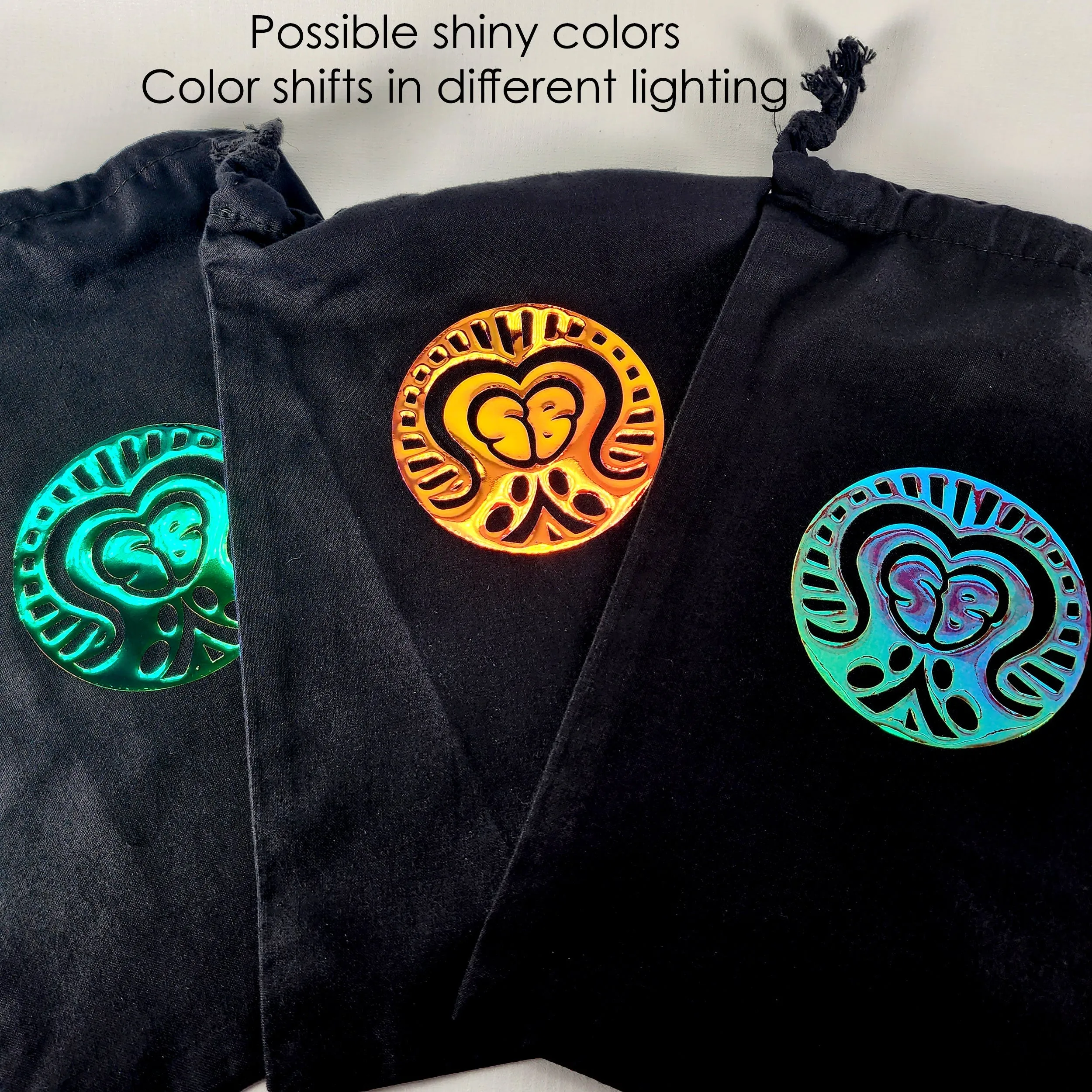 Cotton Toy Bags - Shiny Tendril Logo
