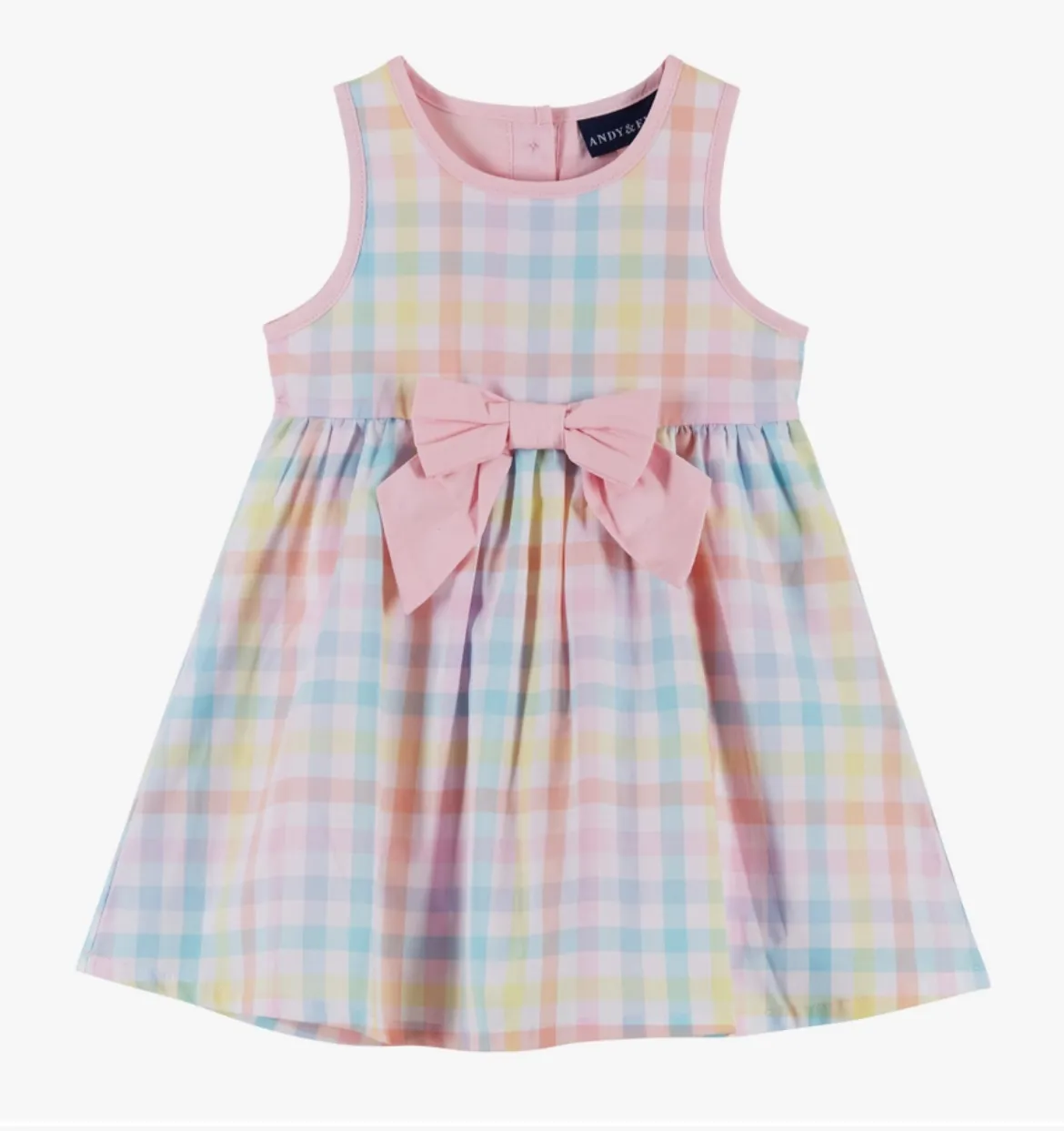 Easter Plaid Dress Set