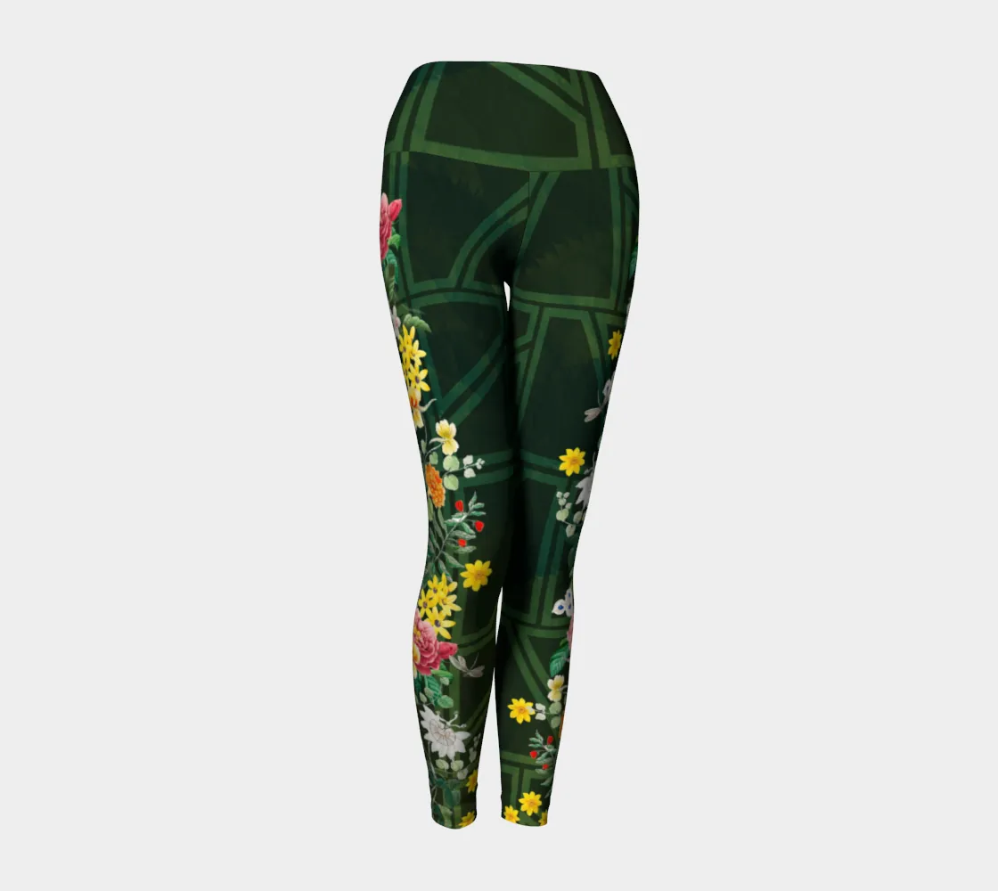 Floral Window Pane