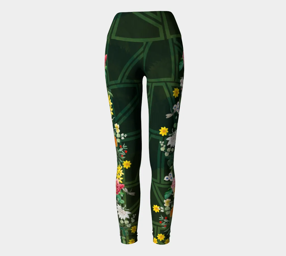 Floral Window Pane