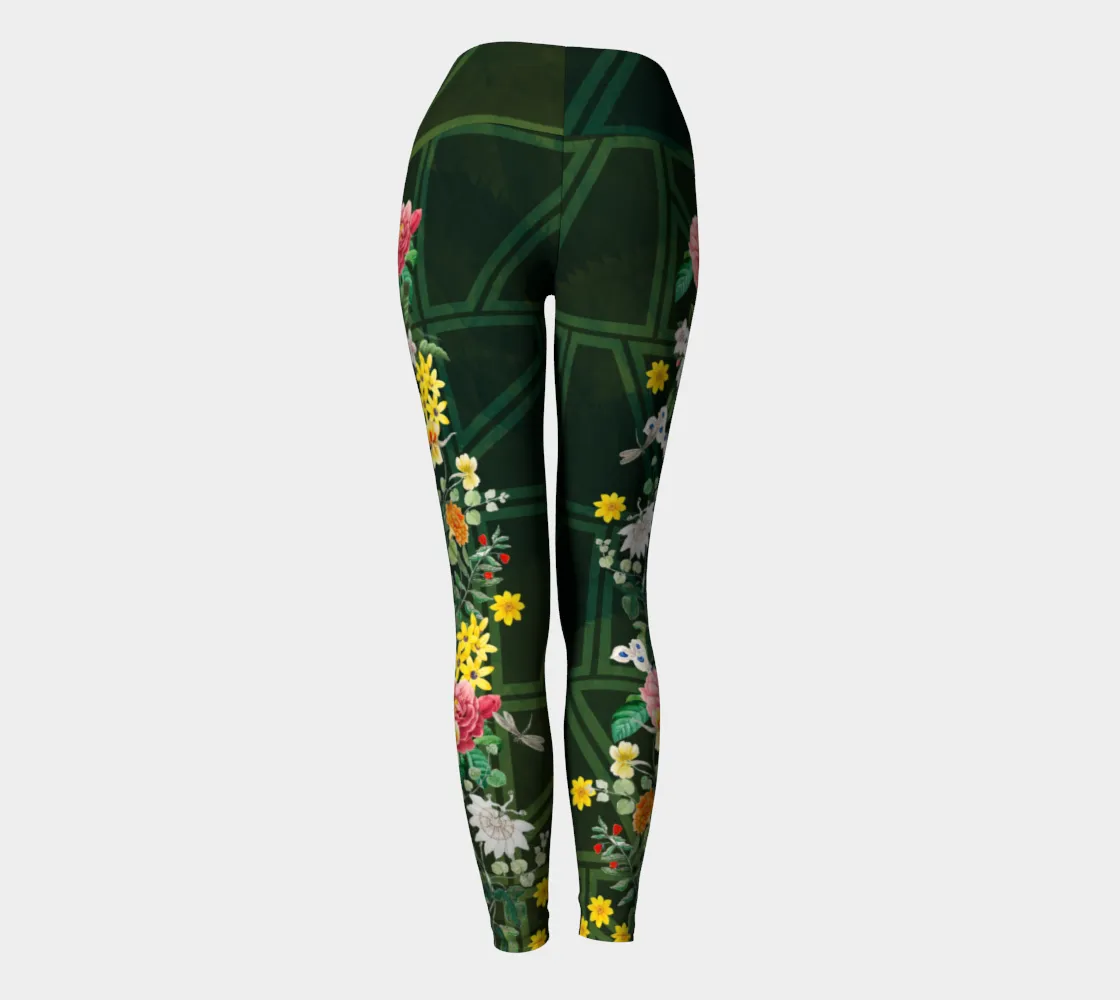 Floral Window Pane