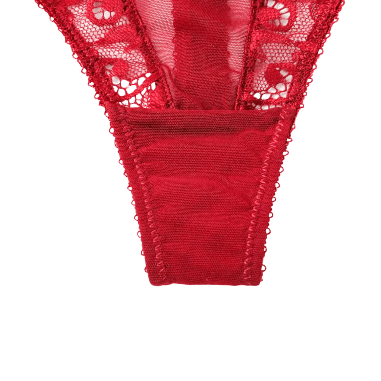 Half Cup Underwire Bra   Thong Panties 2 Piece Set
