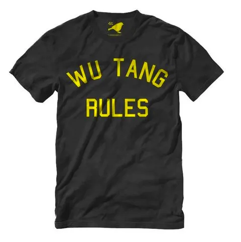 Hatch for Kids - Wu Tang Rules Tee in Black