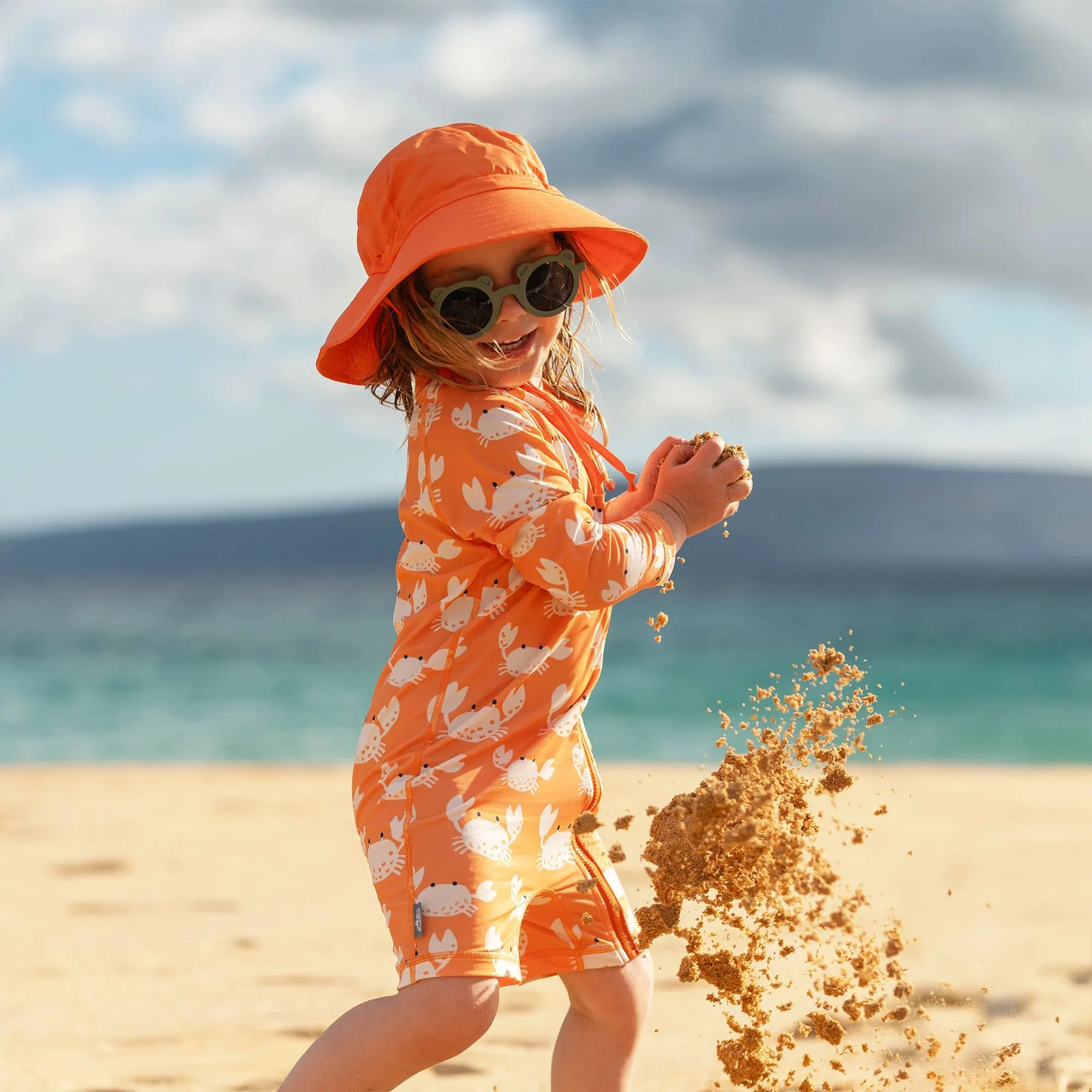 Kids One Piece UV Sun Suit