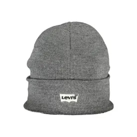 Levi's Gray Acrylic Hats & Cap