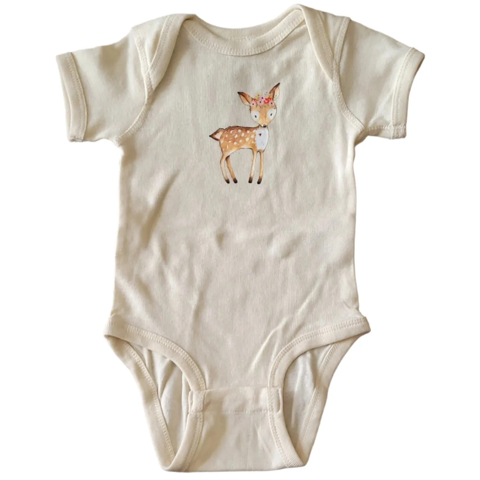 Oh Deer Graphic Bodysuit