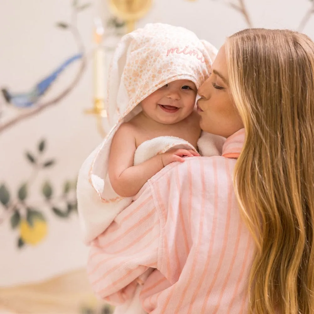 Percale Kids’ Bunny Hooded Towel