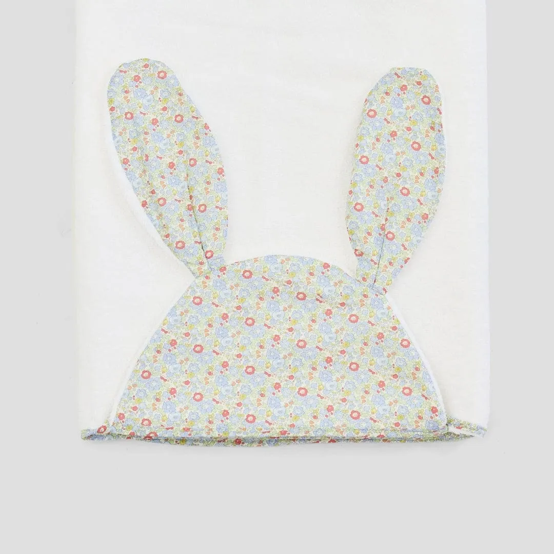 Percale Kids’ Bunny Hooded Towel