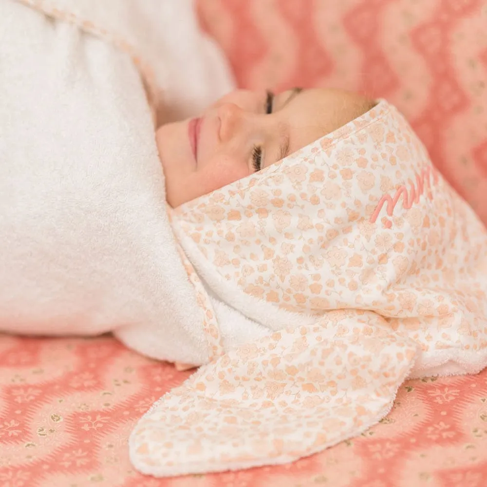 Percale Kids’ Bunny Hooded Towel