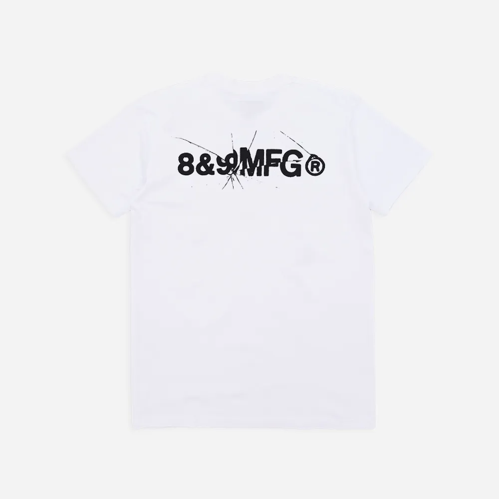 Shattered T Shirt White