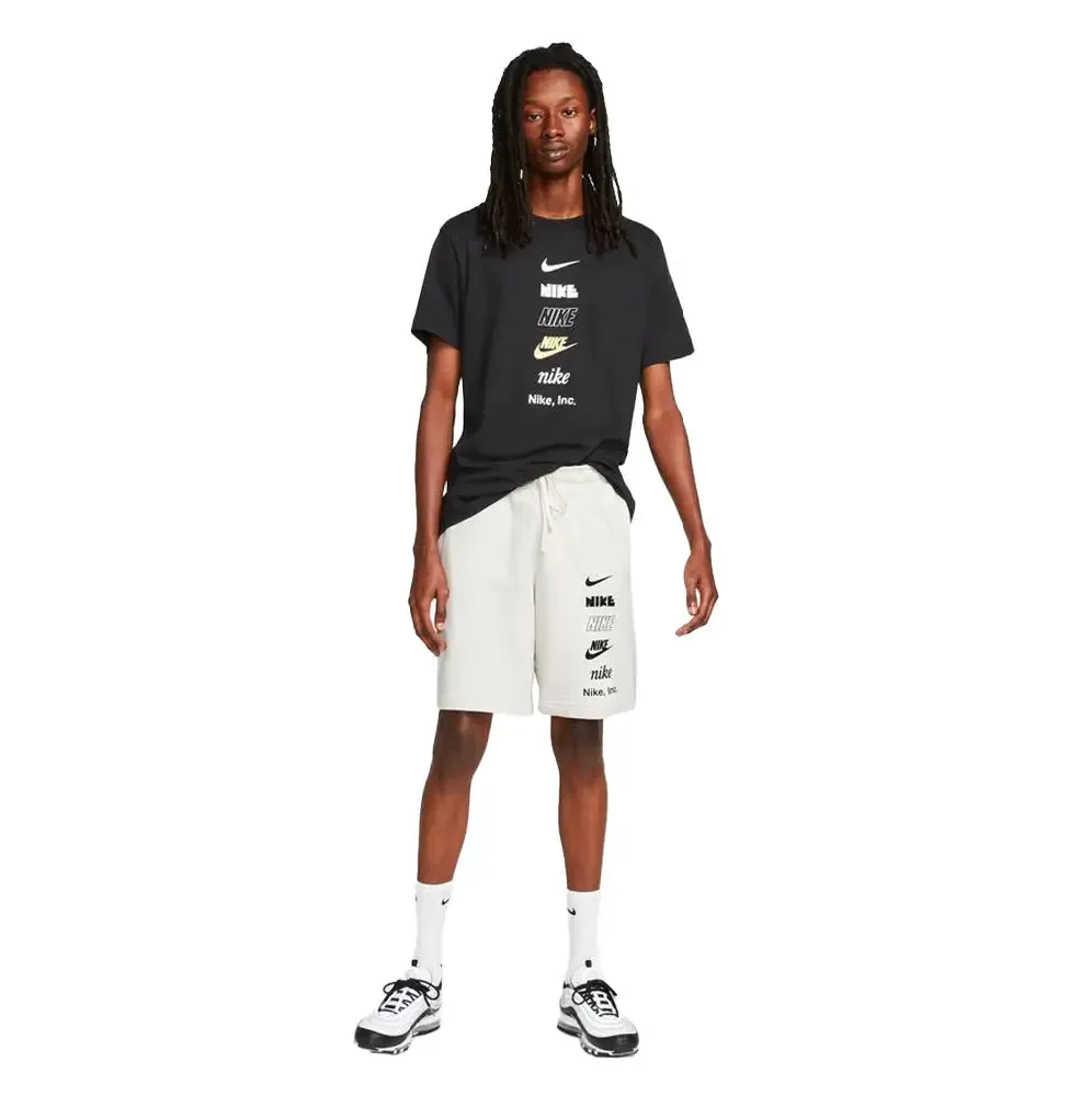 Sportswear Club  Multi Logo T-Shirt