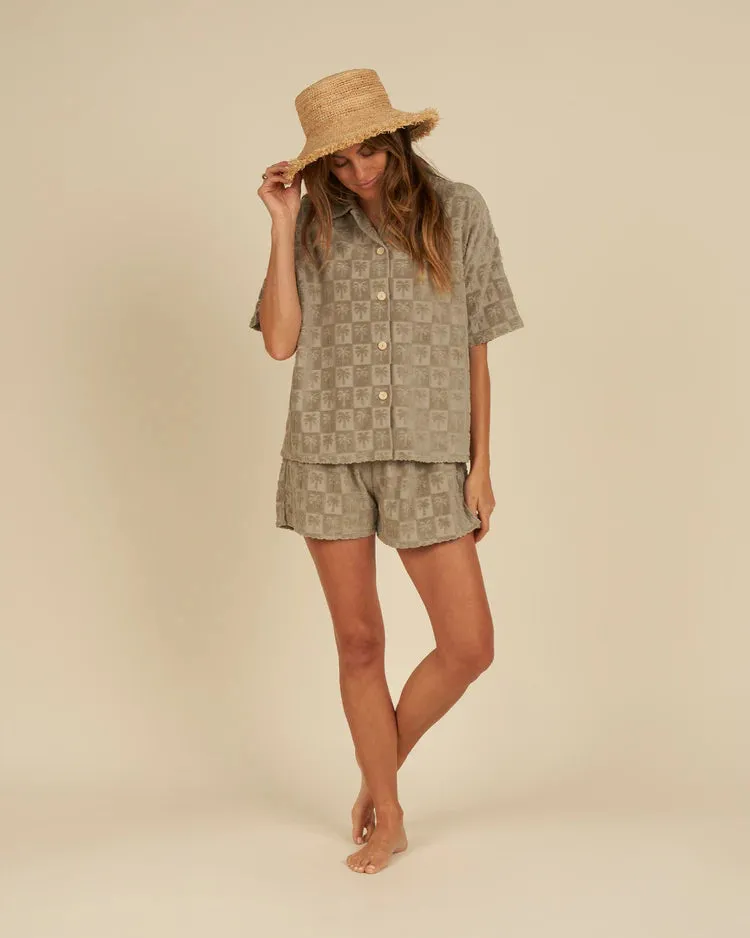 Terry Cover-Up Set | Palm Check