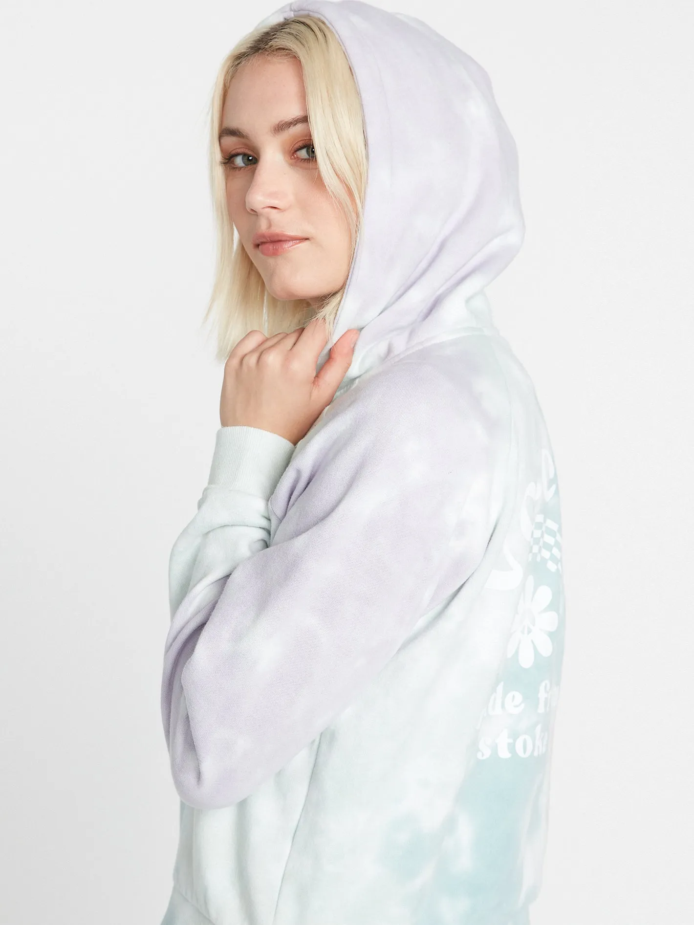 Truly Stokin Hoodie - Stone Blue