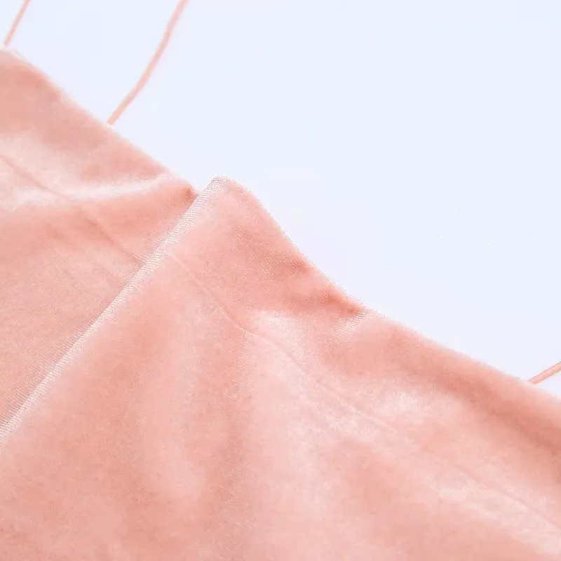 Whitney's Velvet Crop Tops